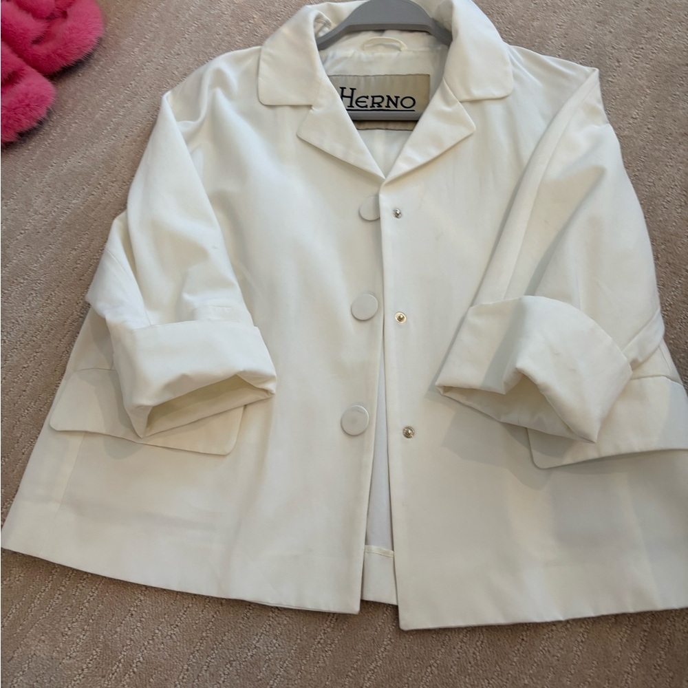 Herno Women's white jacket - Picture 6 of 12